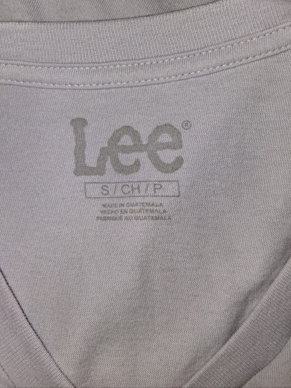 NWT Lee Lavender Short Sleeve Boxy Oversized Graphic Tee Size S - Picture 5 of 7